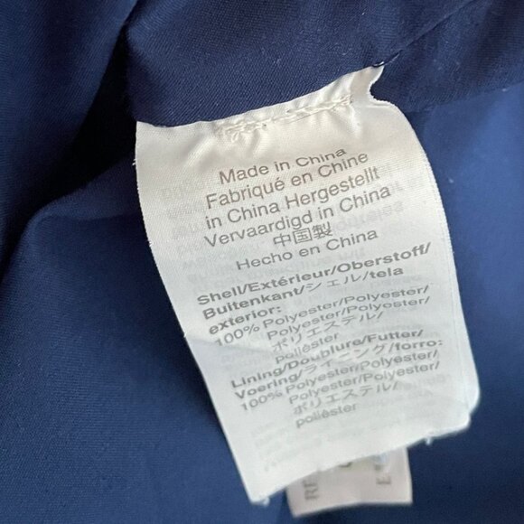 Madewell Blue French Floral Faux Wrap Midi Dress Short Sleeve Size 10 - Picture 8 of 9